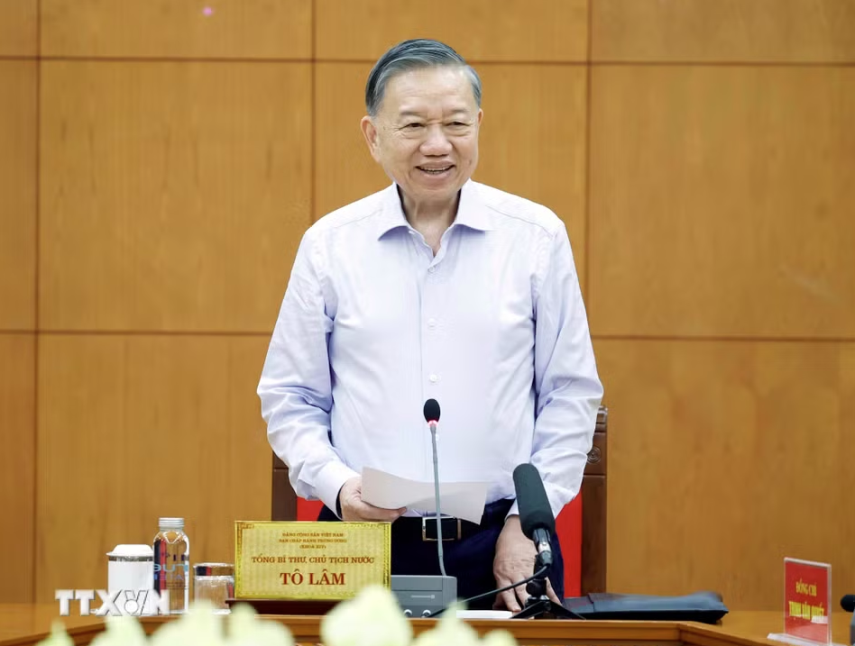 Kết luận của Tổng Bí thư, Chủ tịch nước Tô Lâm về công tác phòng, chống thiên tai
